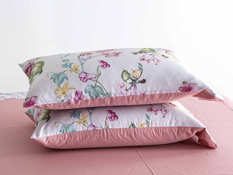 bed sheet fabric 300TC cotton printed wholesale