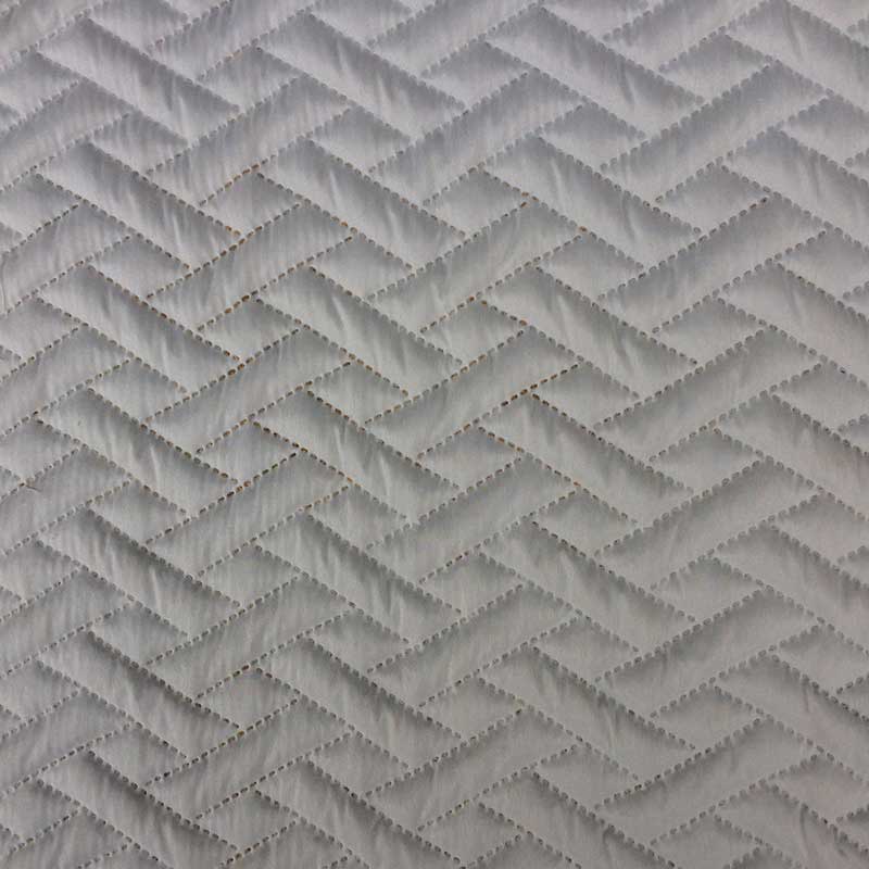 Embossed pinsonic Ultrasonic quilted fabric manufacturer in china quilting pattern 3