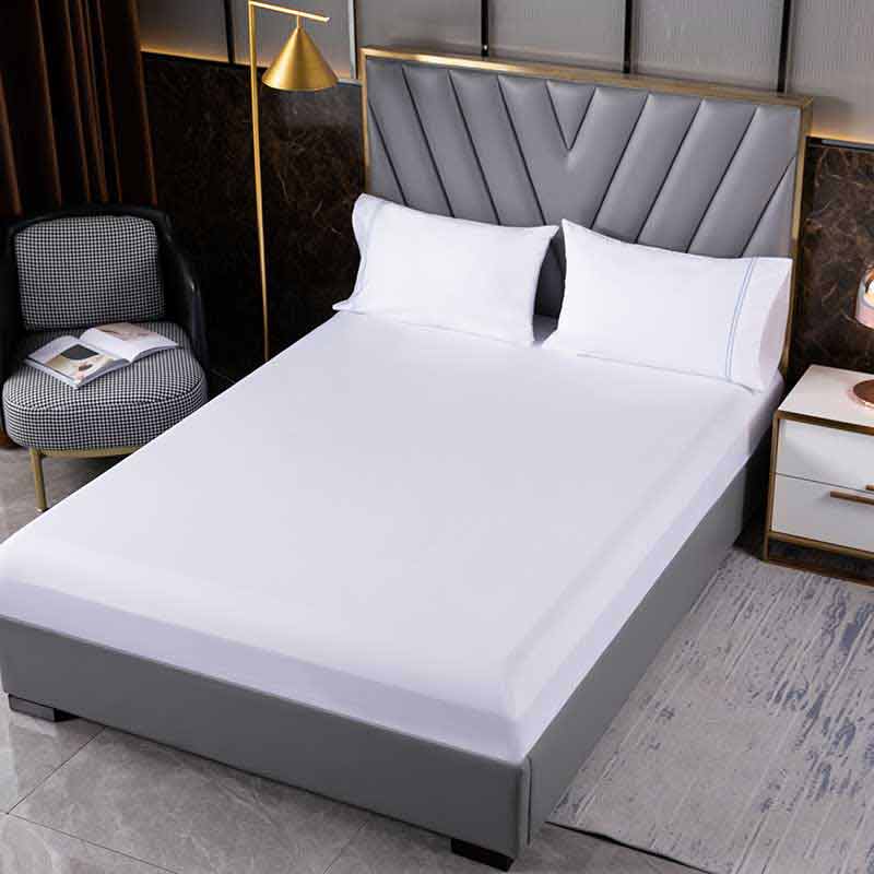 hotel linen supplier china factory hotel bed sheet set