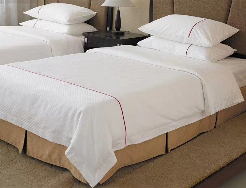 Hotel Linen Towel Supplier Bedding Collection china factory duvet cover flat sheet pillow case-6